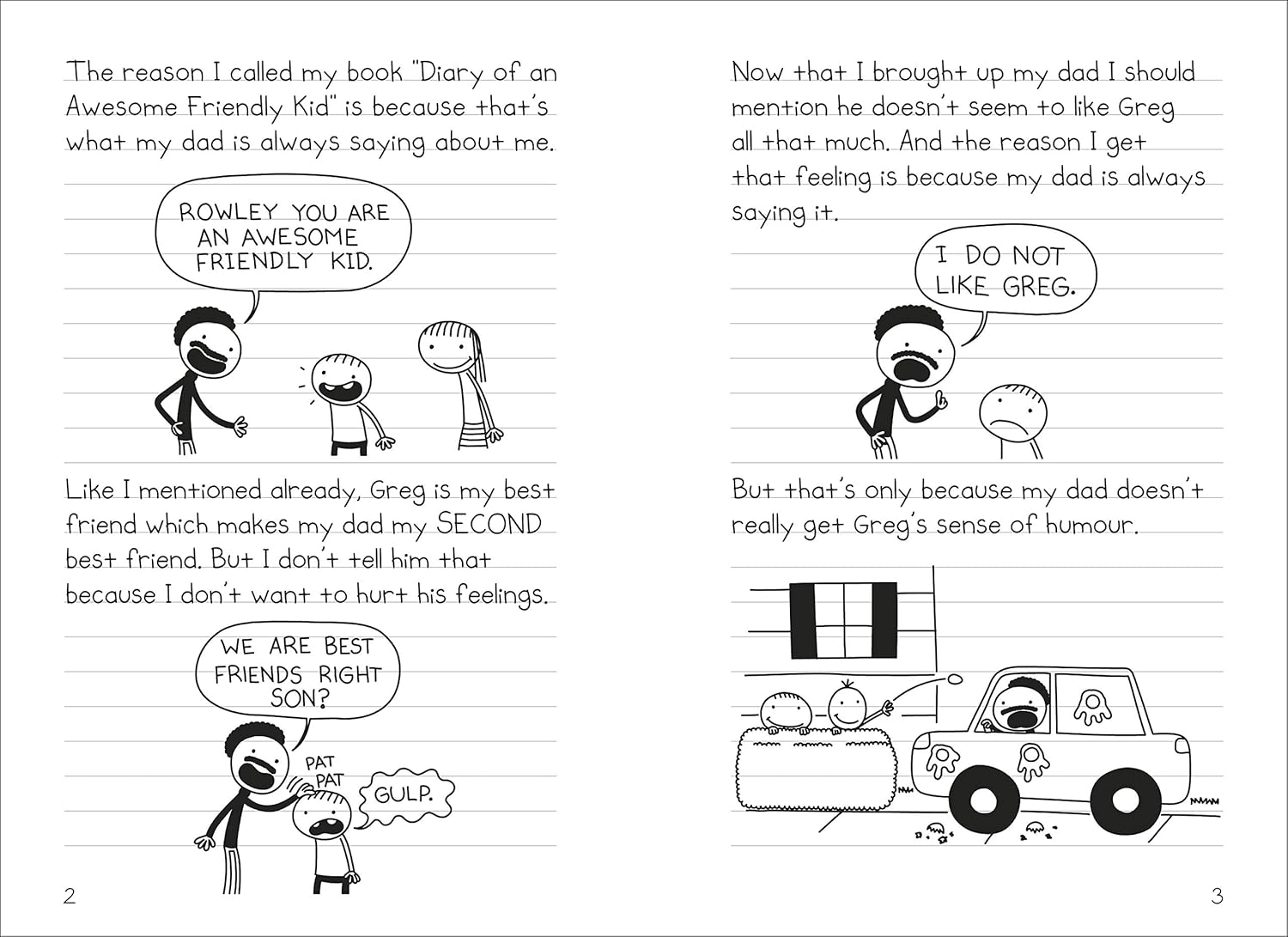 Diary of an Awesome Friendly Kid (Paperback)