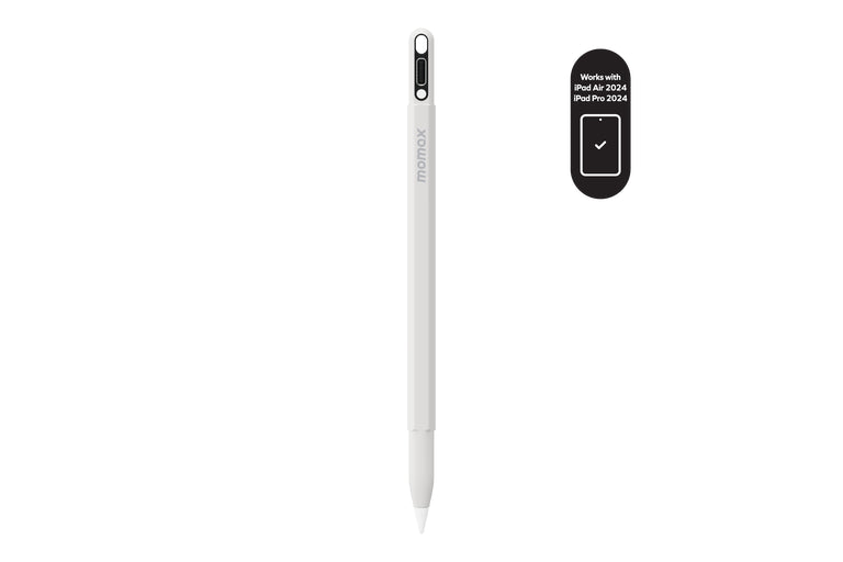 Momax Mag.Link Pop Magnetic Active Stylus Pen (White)