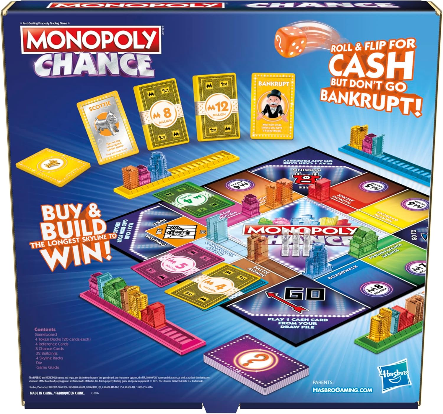 HASBRO MONOPOLY CHANCE