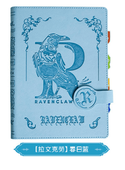 Harry Potter A5 PU Notebook Set Ravenclaw Blue