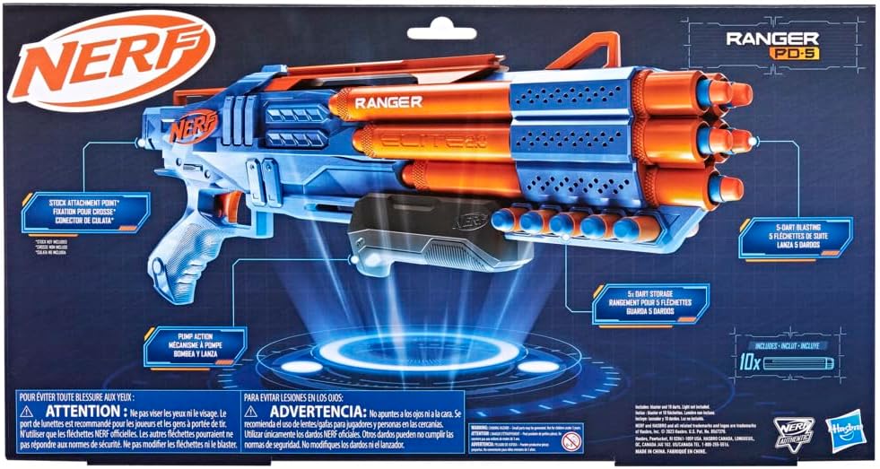 HASBRO NERF ELITE 2.0 RANGER PD5 BLASTER