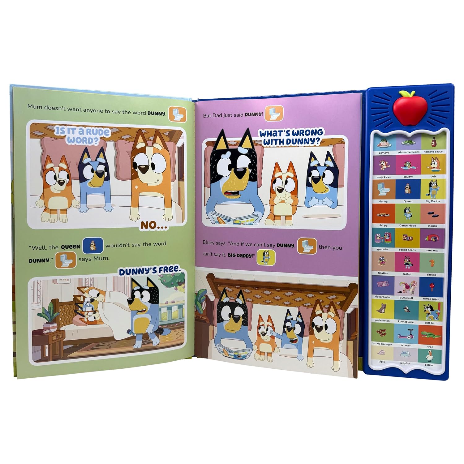 Bluey: Wackadoo! Bluey Words and Sounds Sound Book (Hardcover – Sound Book)