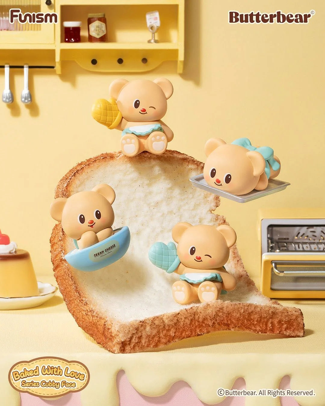 Funism Butterbear Baked W Love Blindbox