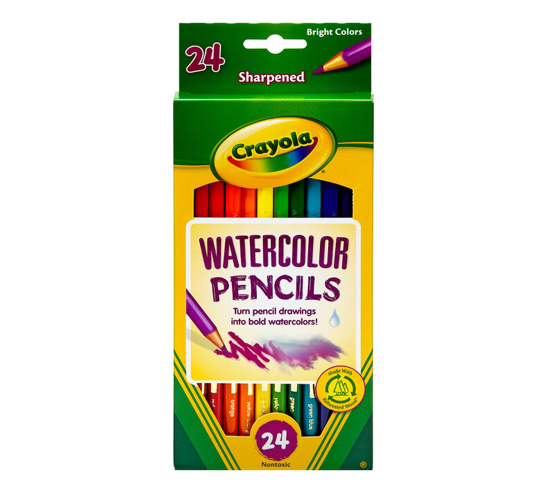 Crayola Watercol Pencil 24's 684304