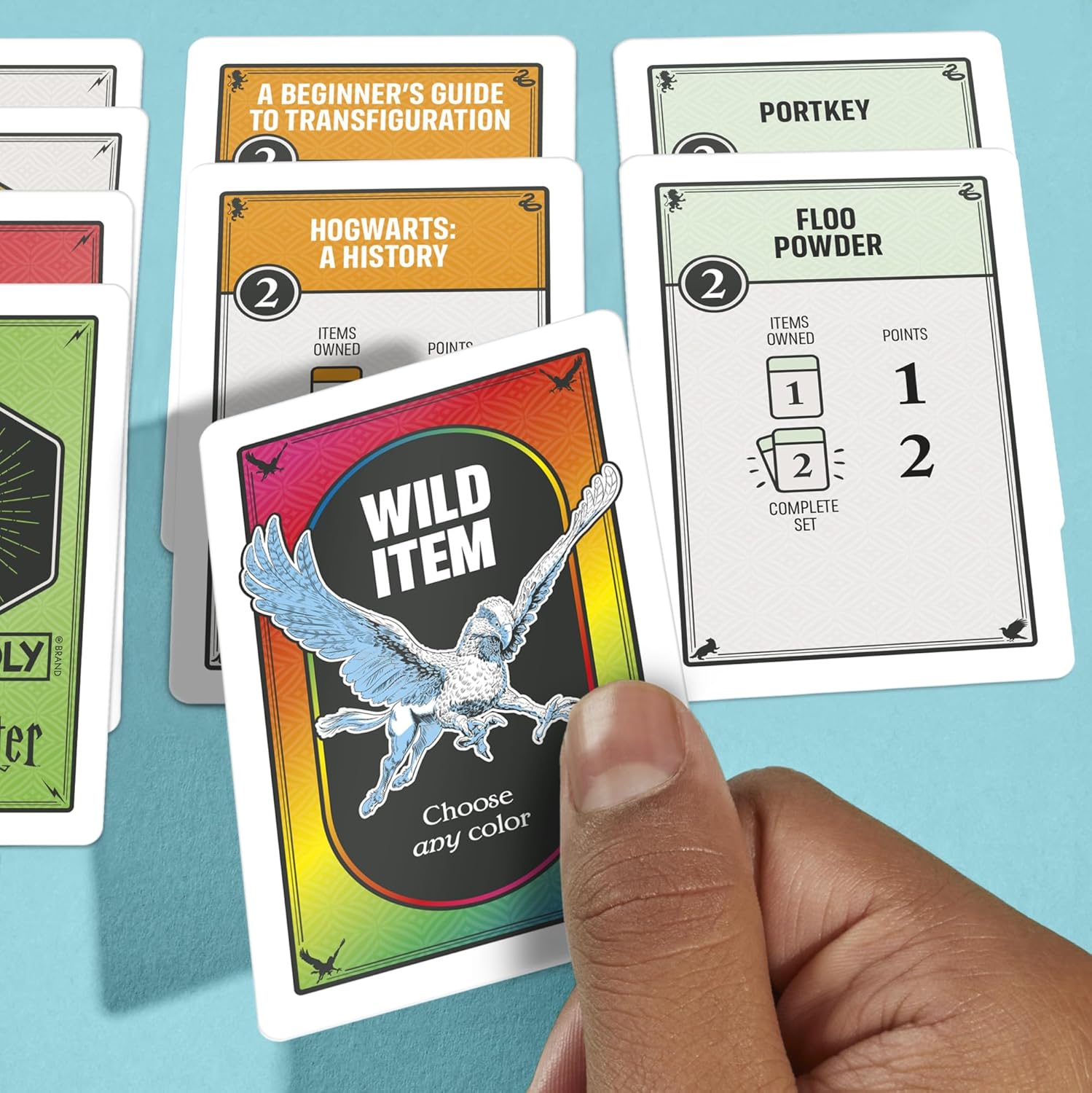 HASBRO MONOPOLY DEAL HARRY POTTER CARD GAME