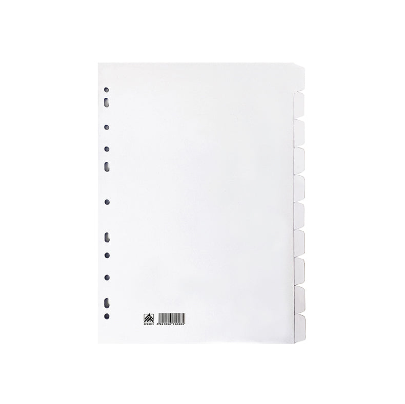 POP BAZIC White Cardboard Dividers A4