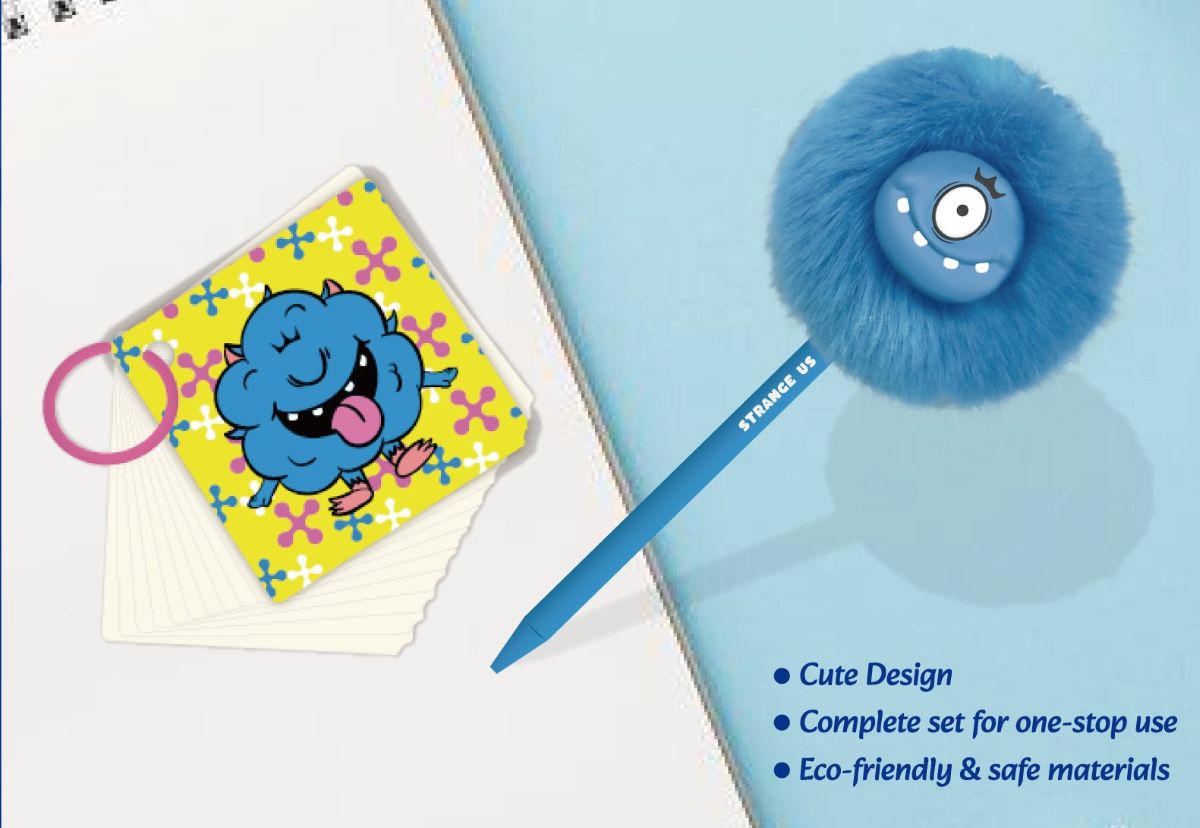Strange Us Stationery Gift 2Pc/Set SU3909