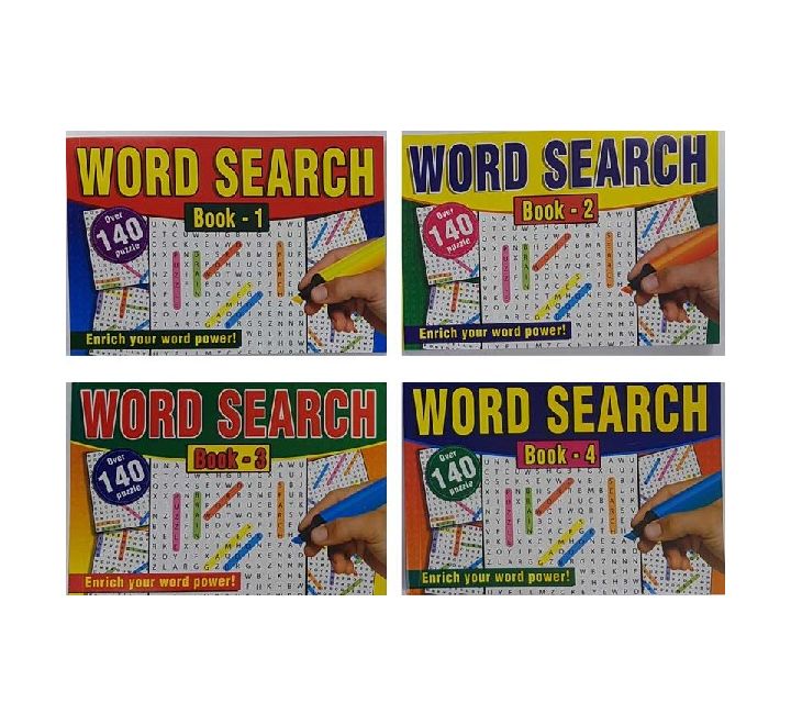Landscape Word Search Book (vol 1 - 4)