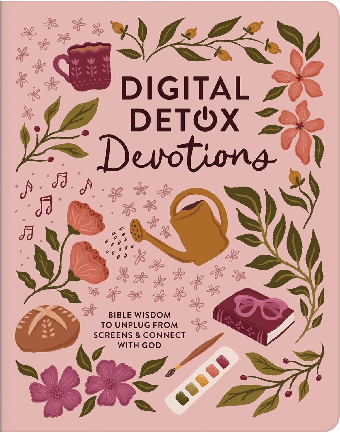 Digital Detox Devotions: Bible Wisdom To Unplug From Screens And Connect With God (Paperback)