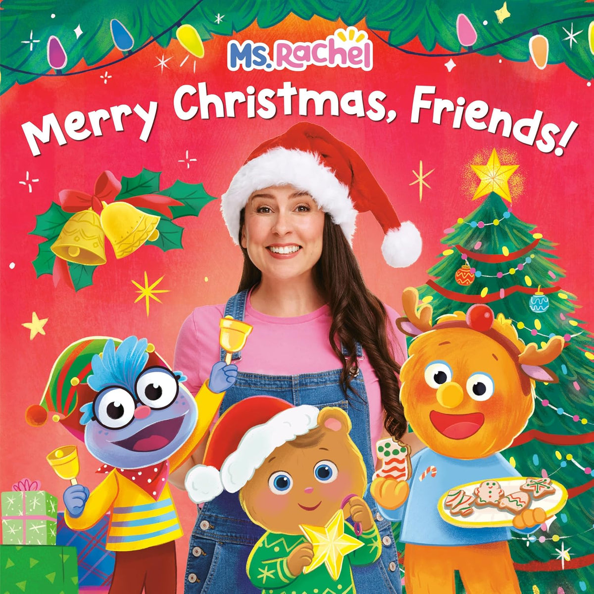 Merry Christmas, Friends! (Ms. Rachel) (Books by Ms. Rachel) Board Book