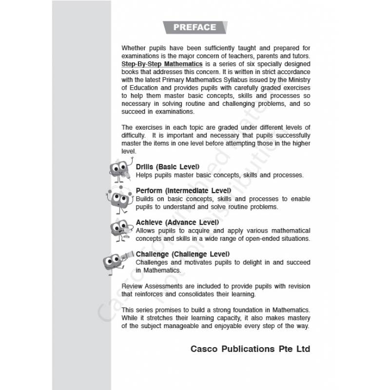 Step by Step Mathematics Primary 4 by Casco - Revised Edition