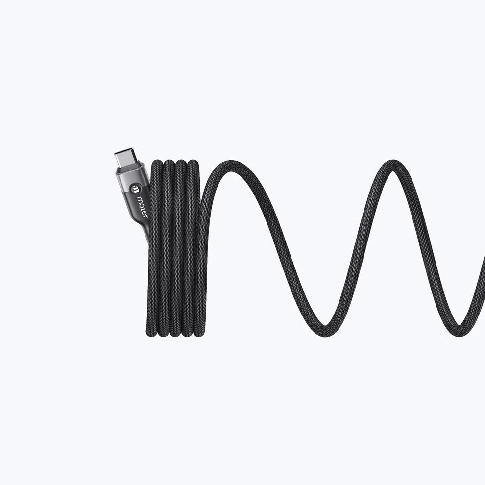 Mazer InfiniteLink Cobra2 240W USB C-C Magnetic Cable (1.25m) Black