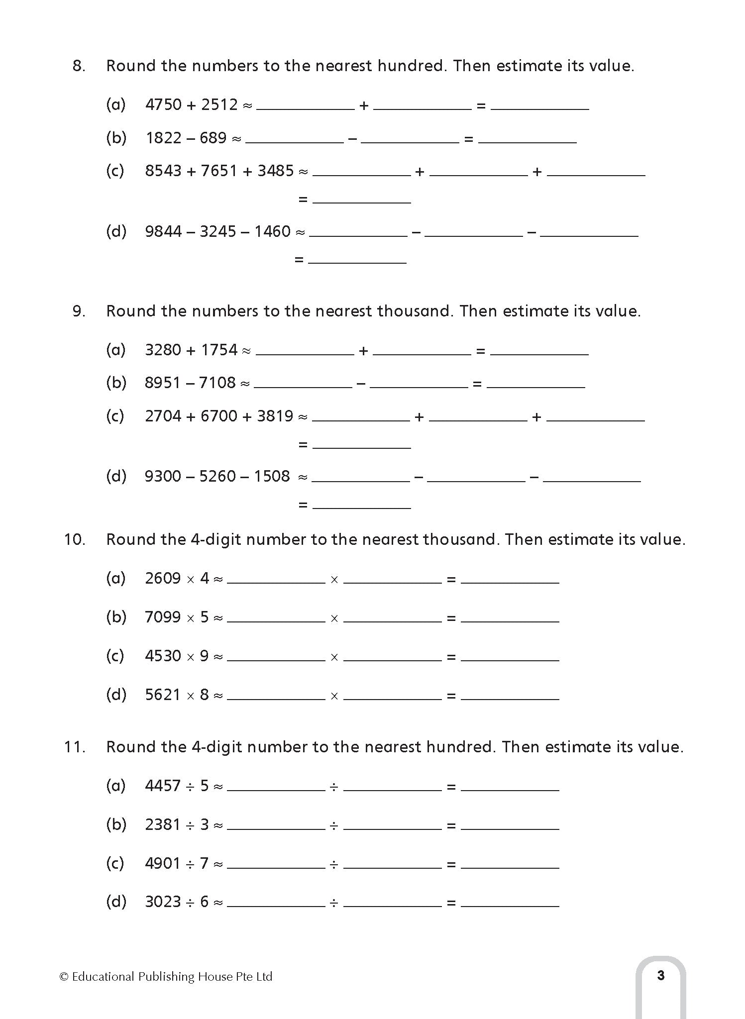 P5 Intensive Maths Drills