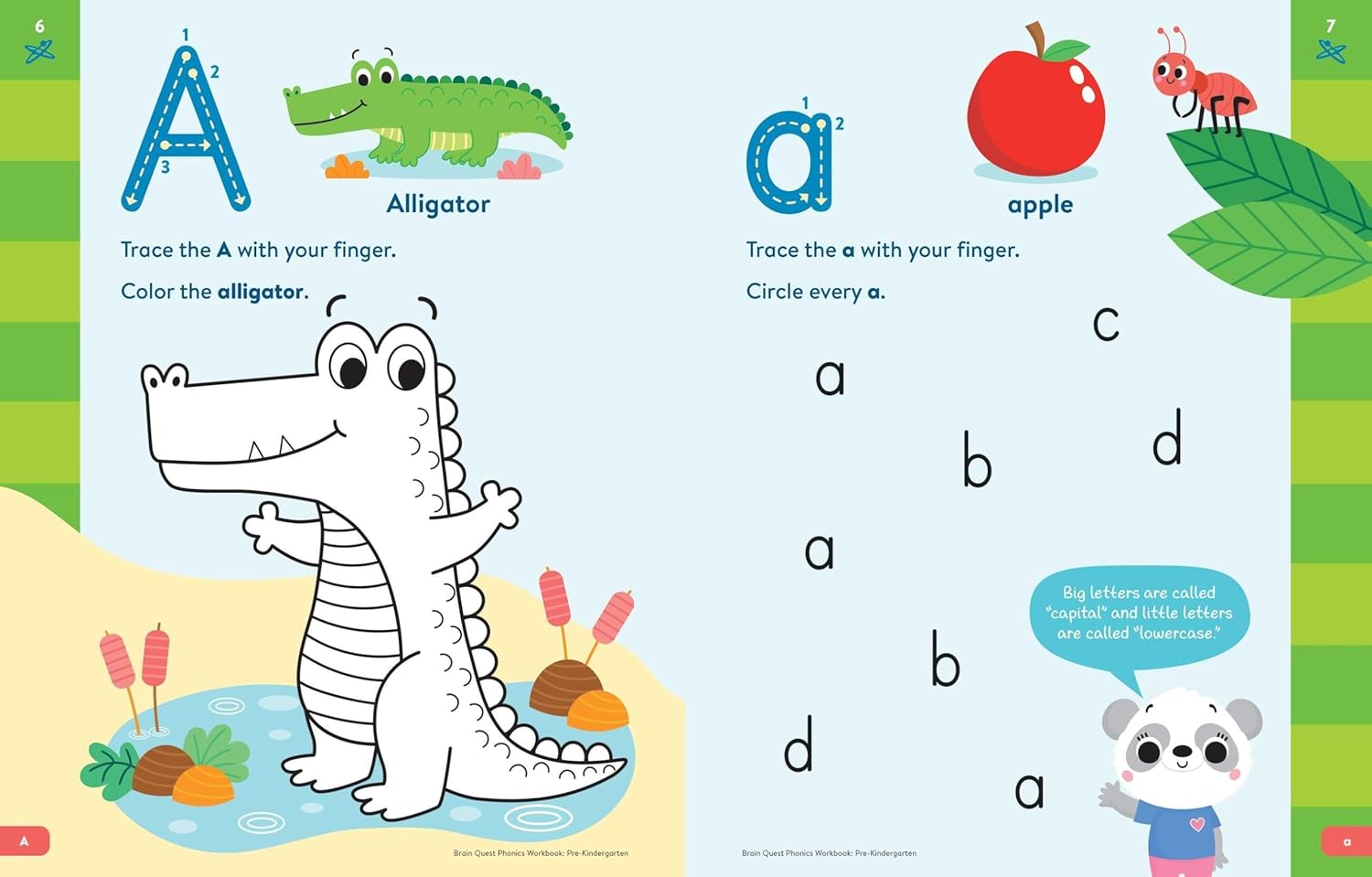 Brain Quest Phonics Workbook Volume 1: Pre-Kindergarten (Paperback)
