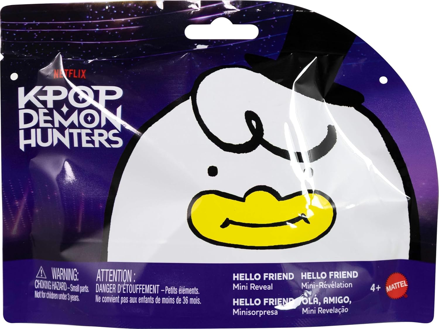 MATTEL KPOP DEMON HUNTER WAVE 1 HELLO FRIEND MINI REVEAL FIGURE
