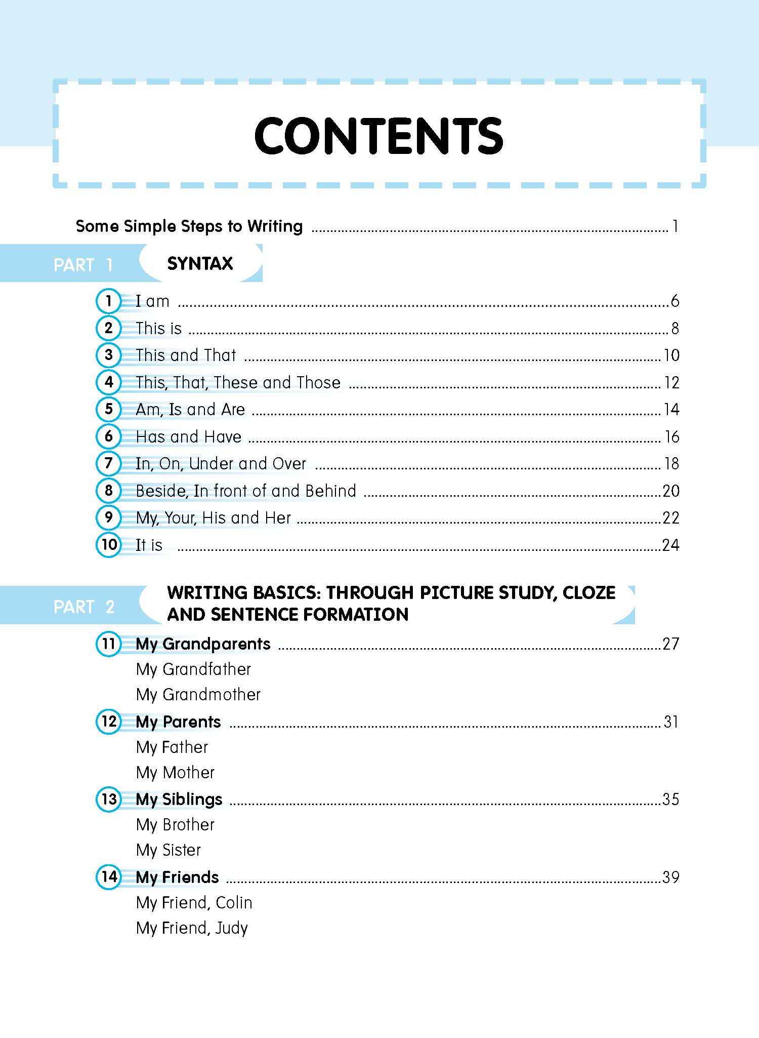 LEARNING+ ENGLISH CREATIVE WRITING Workbook 1