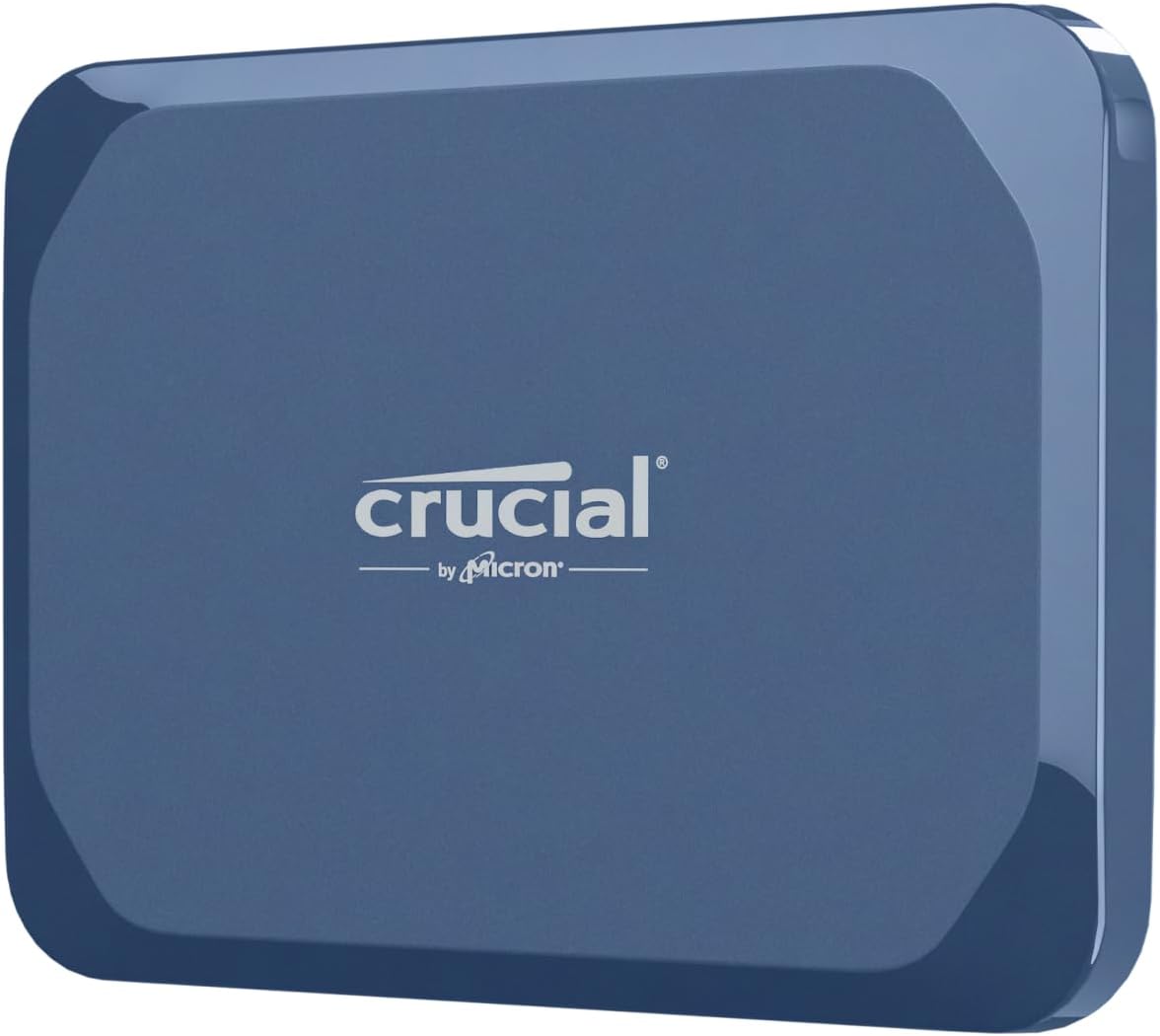 Crucial X10 1TB Portable SSD - Blue