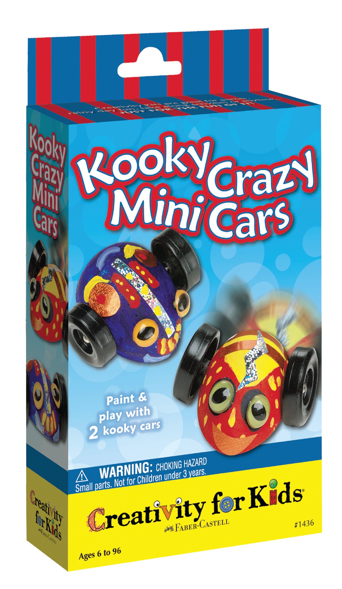 Faber-Castell Creativity For Kids, Kooky Crazy Mini Cars-1436