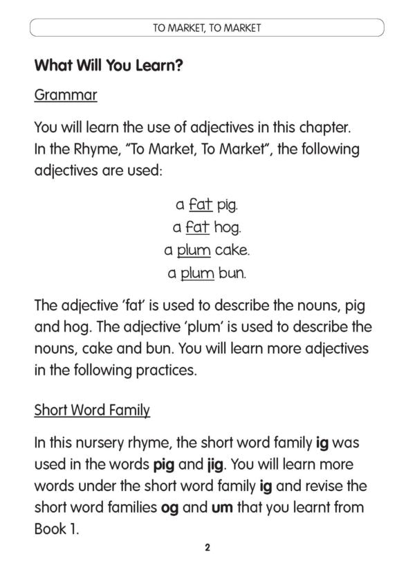 Learning English through Nursery Rhymes Book 2