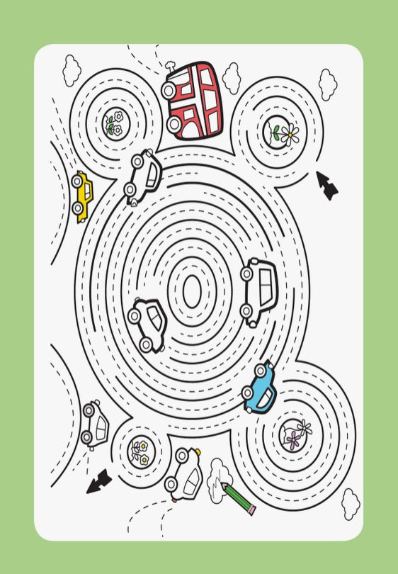 Flash Card Gift Set - Doodle Blue
