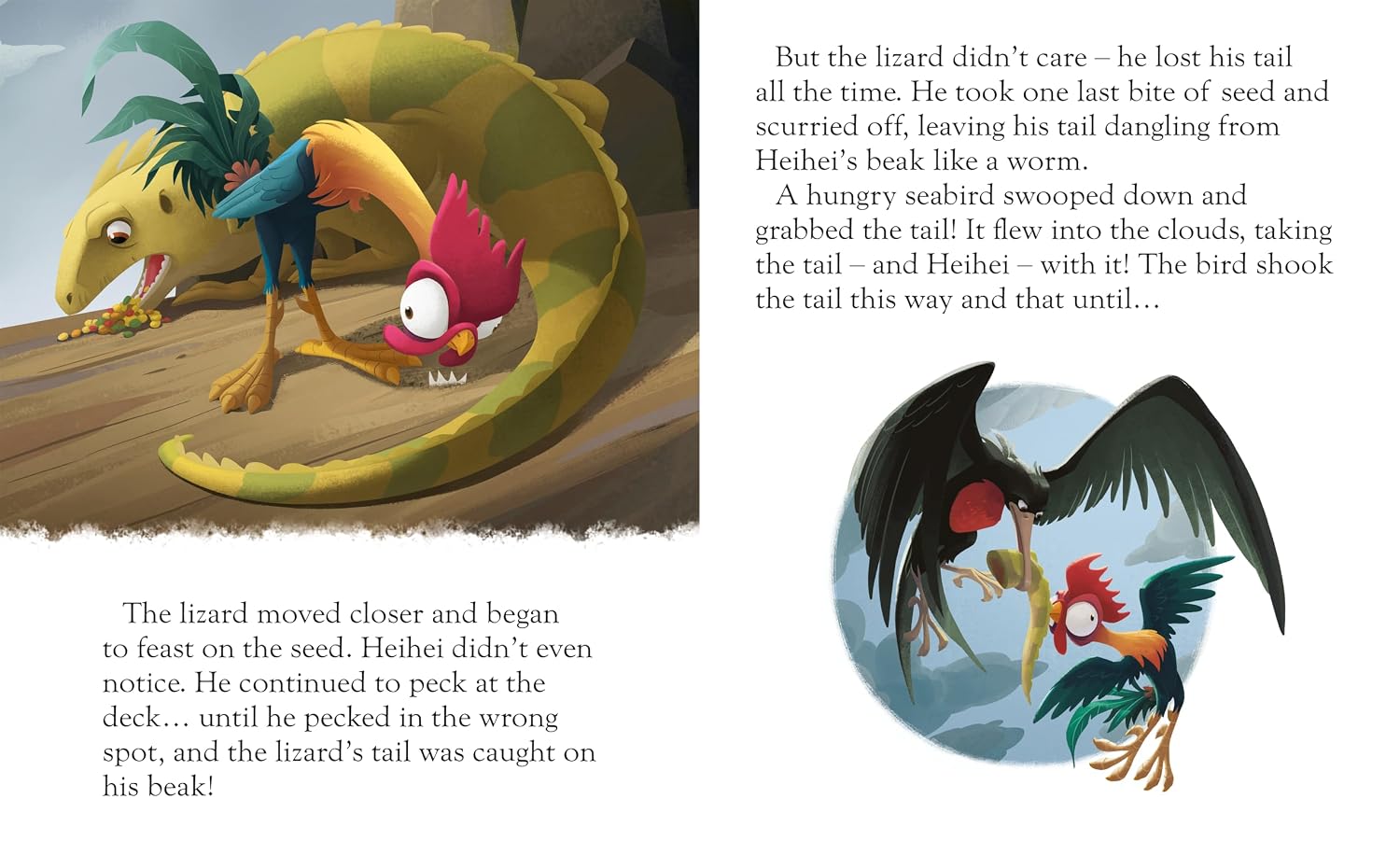 Disney Moana: The Misadventures of Heihei (Illustrated Picture Book) Paperback