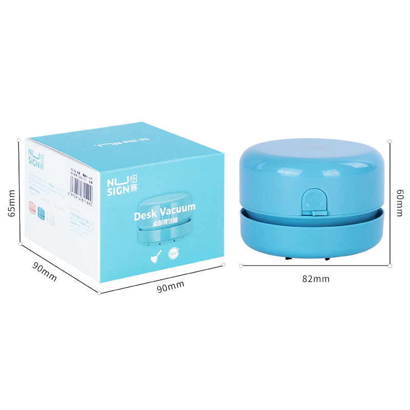 DELI NUSIGN DESKTOP VACUUM LIGHT BLUE NS198