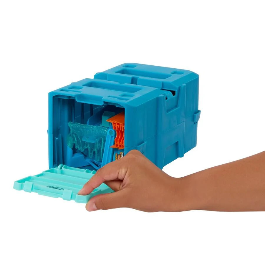 MATTEL HOT WHEELS TRACK BUILDER ICE CRASH PACK