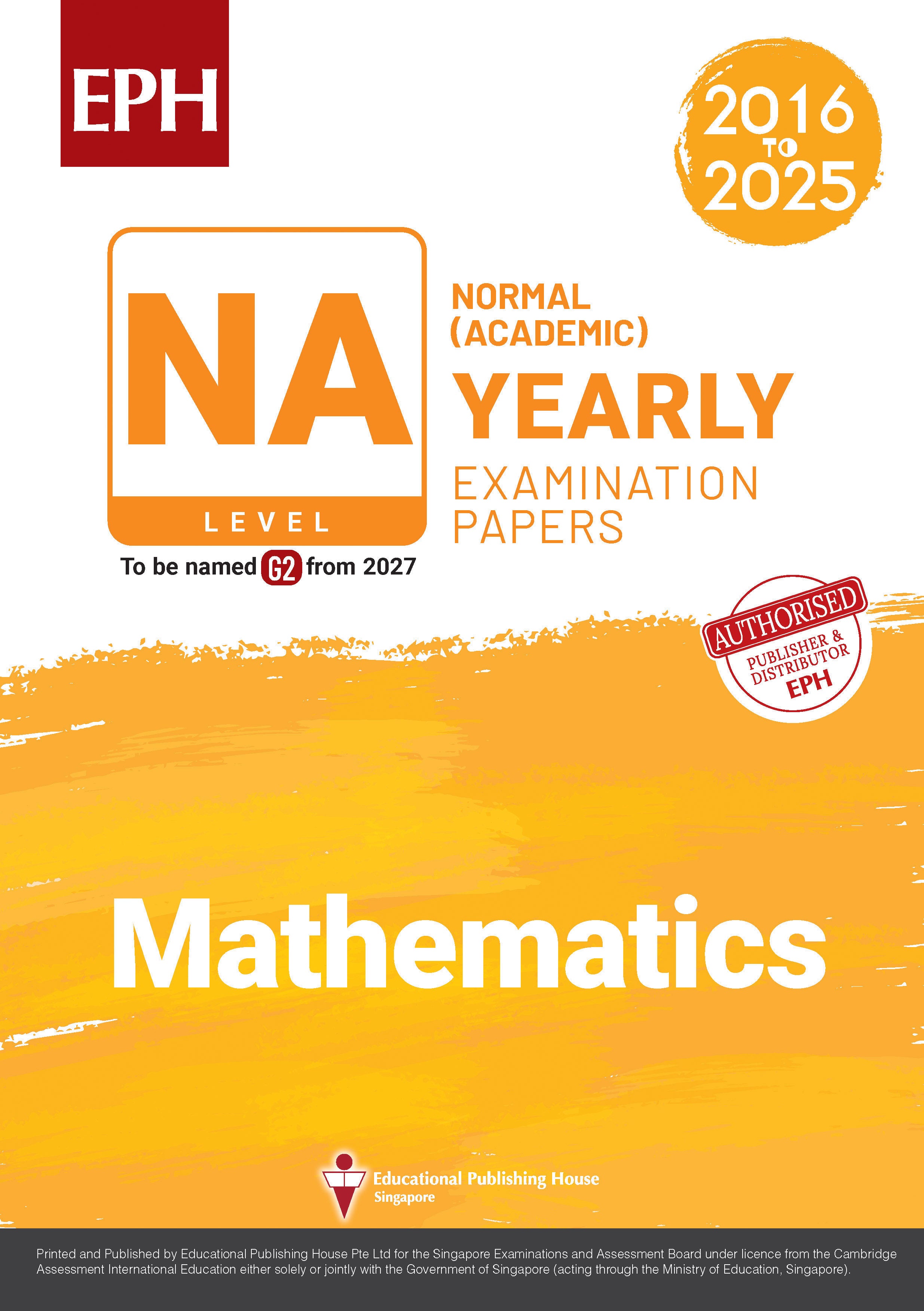 NA Mathematics Examination Q&A 16-25 (Yearly)