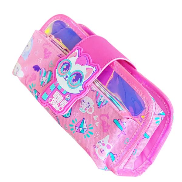 Pencil Bag With Buckle - Assorted Design