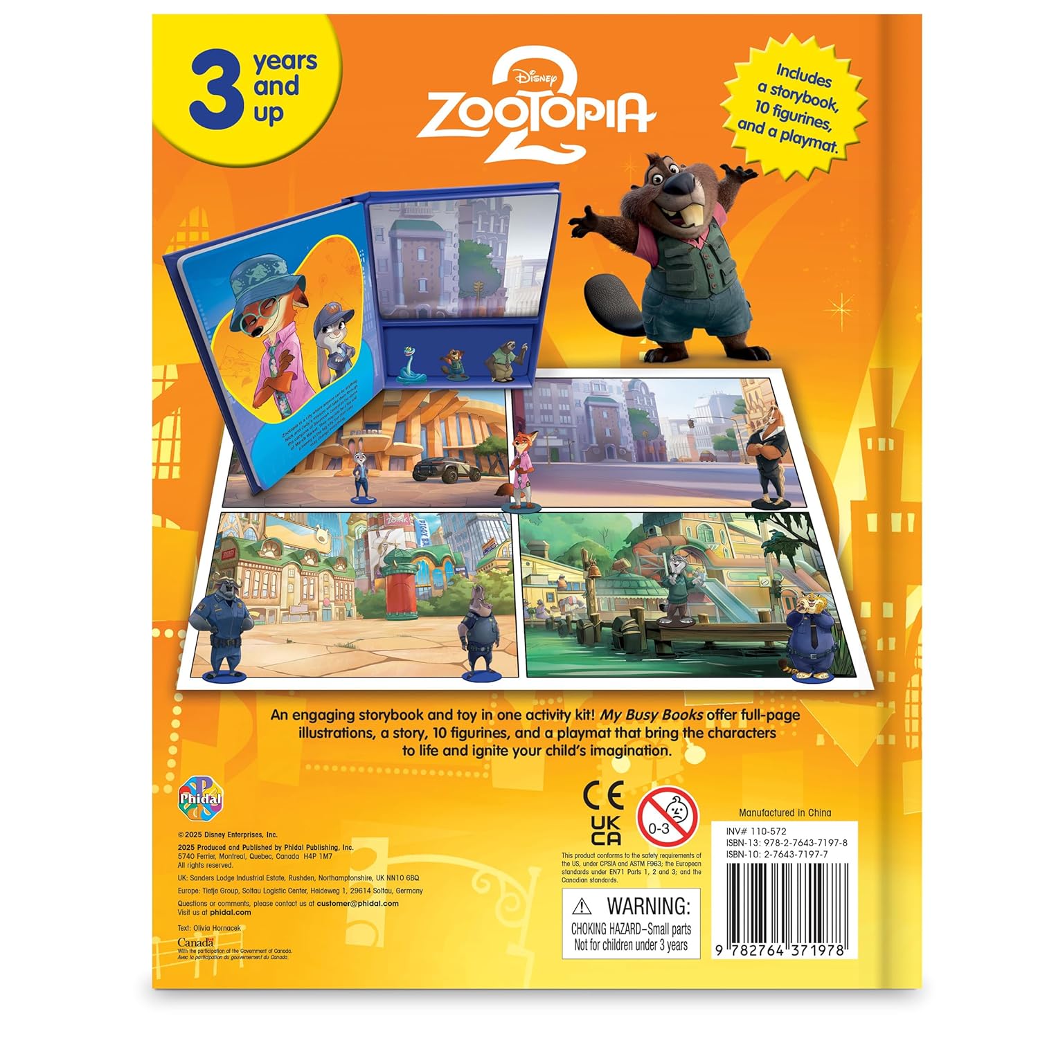 Disney Zootopia 2 My Busy Books (Board Book – Picture Book)