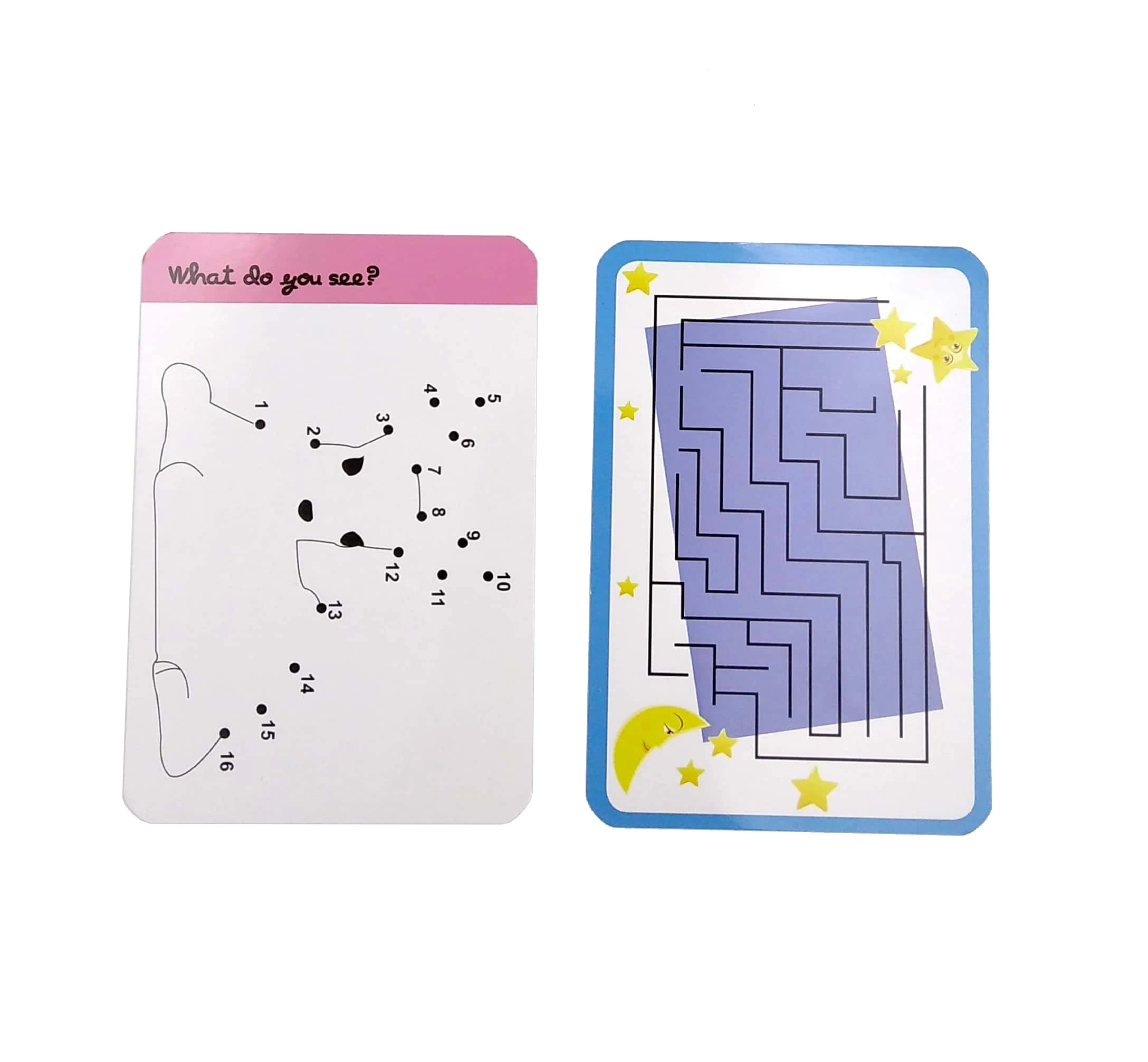 Flash Card Gift Set - Doodle Purple
