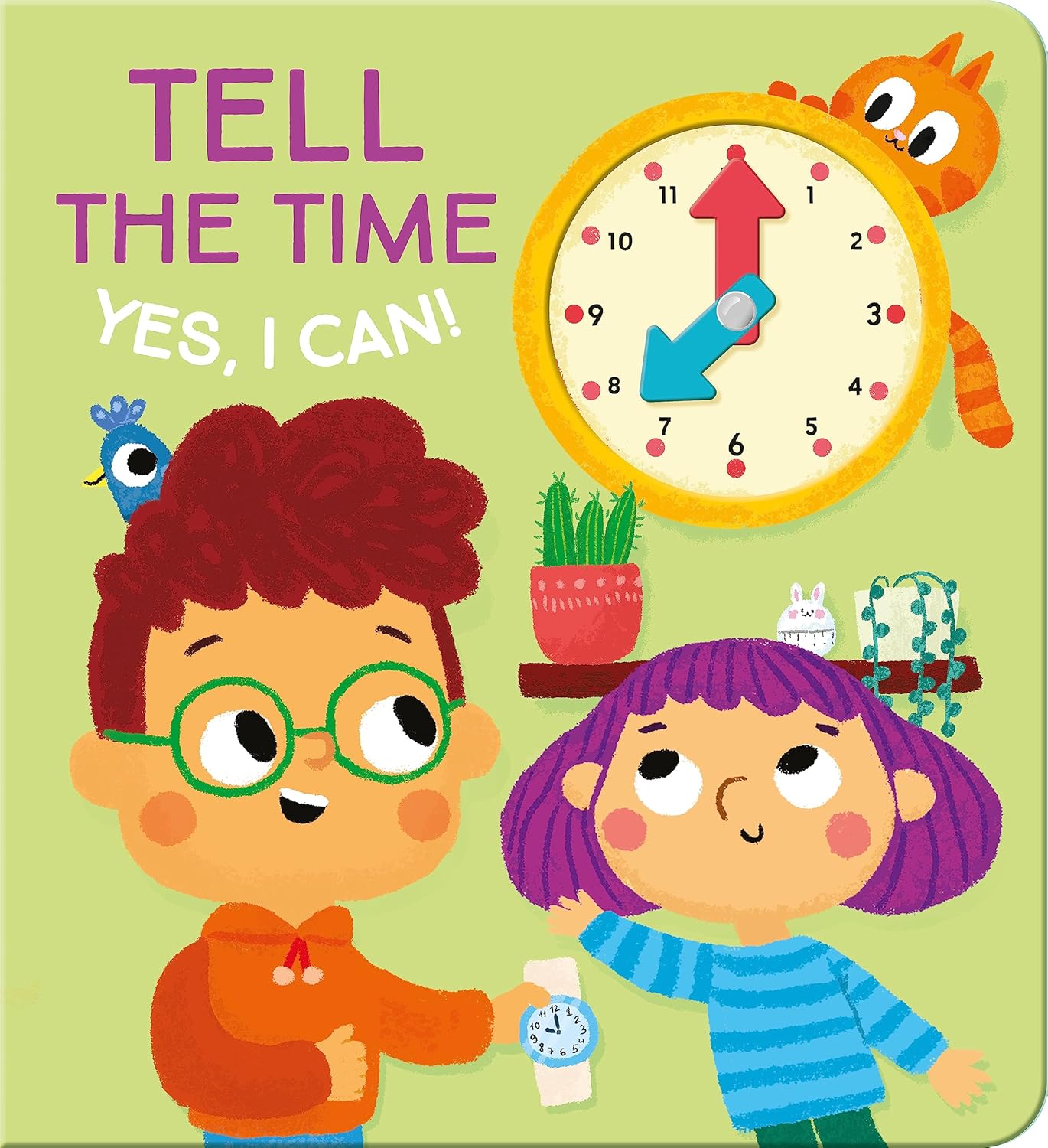  Tell the Time - Yes, I Can! (Boardbook)