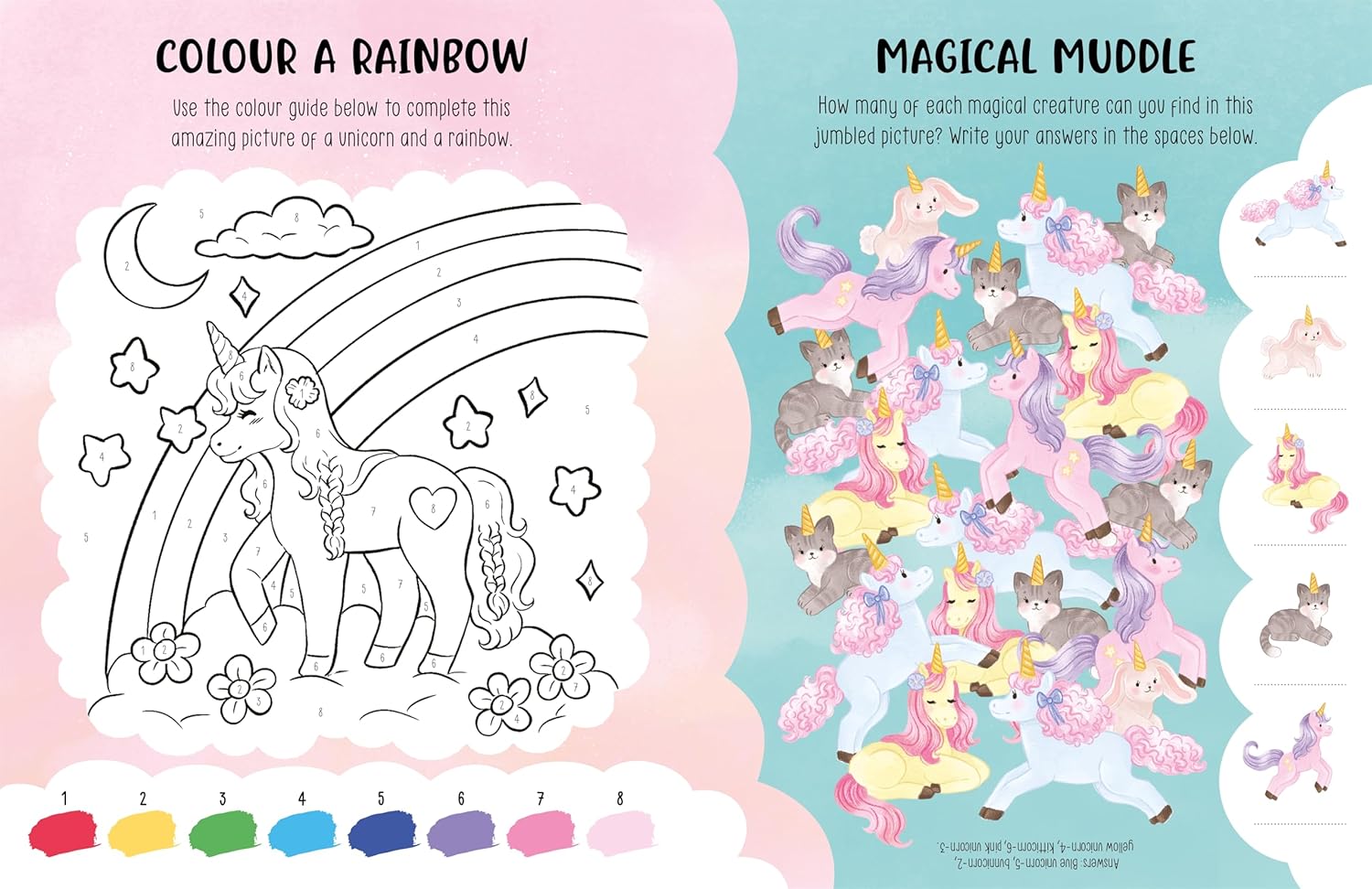 701 Super Stickers Unicorns (Paperback)