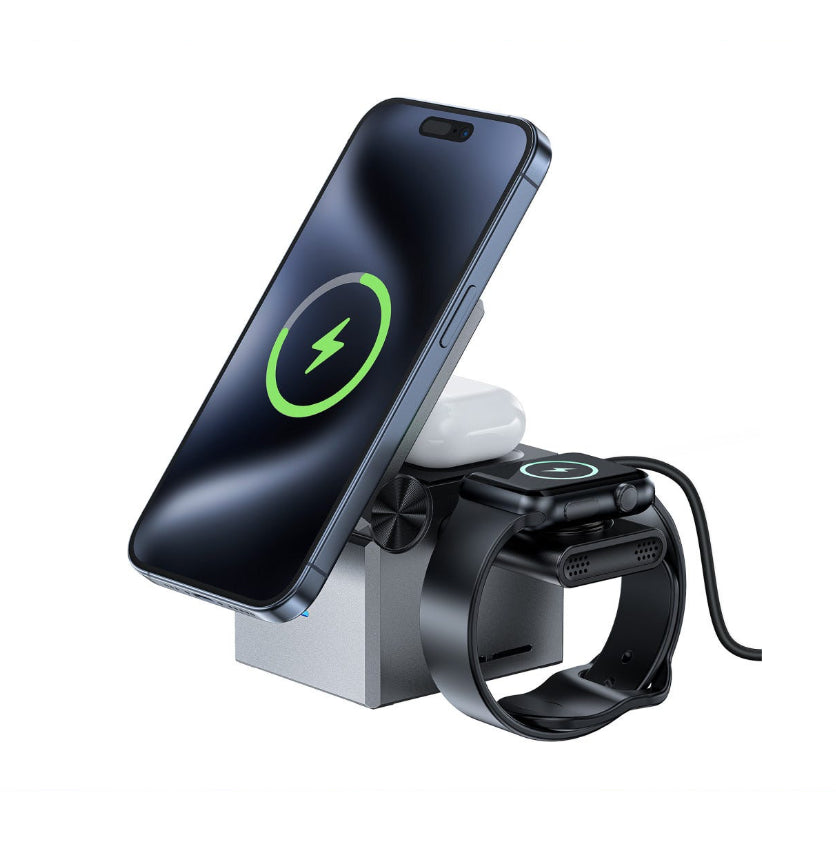 AceFast E18 Rubik’s Cube 3-in-1 Wireless Charging Holder