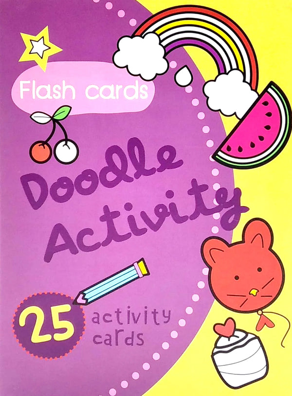 Flash Card Gift Set - Doodle Purple