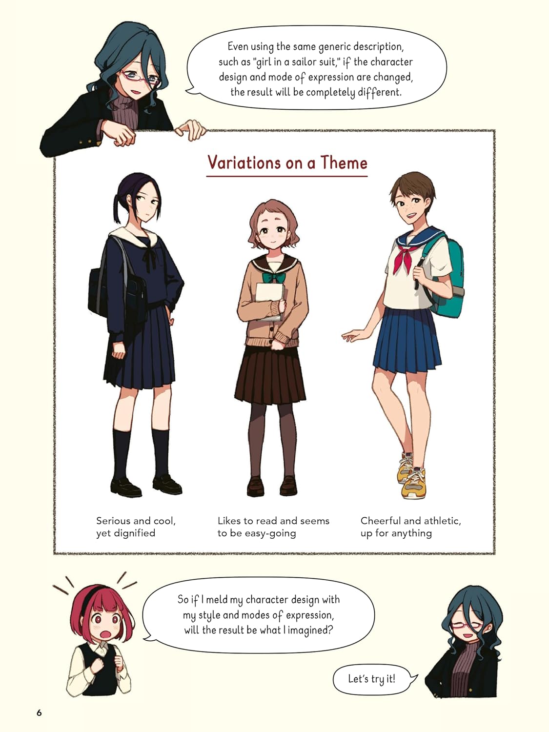 Manga Character Design: Faces, Fashions, Hairstyles and More! (With Over 800 Illustrations)
